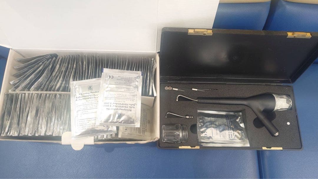 KAVO カボ　 プロフィーフレックス2 エアフロー　、専用粉88袋付き中古