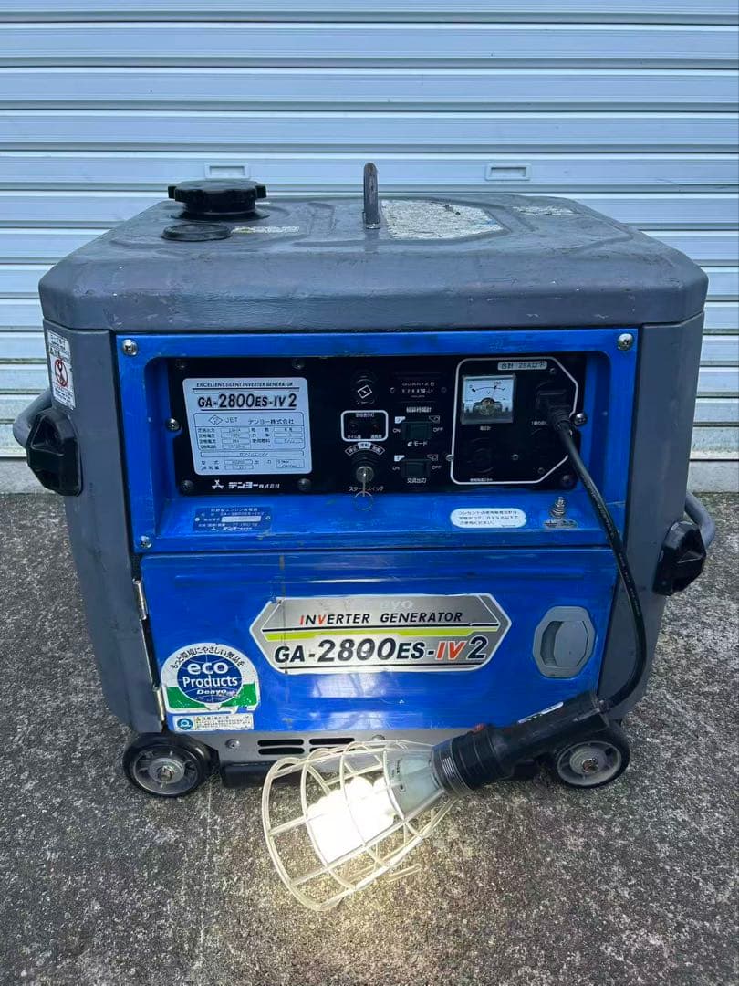 デンヨー インバーター発電機 GA-2800ES-IV2 (B762)