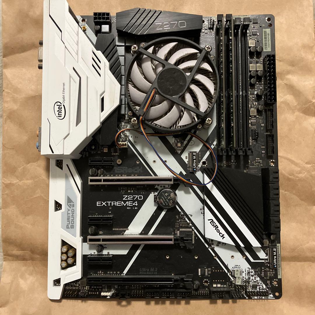 ASRock Z270 EXTREME4 マザーボー※CPU、メモリ付属