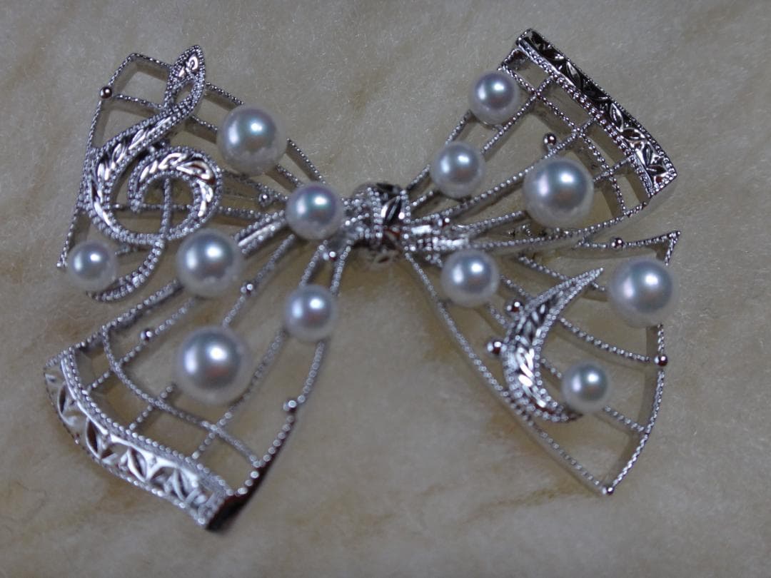 MIKIMOTO　ミキモト　パールブローチ