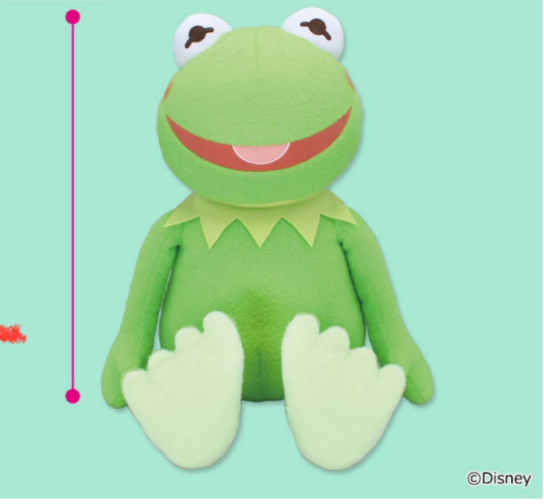 超特大 希少 カーミットぬいぐるみ　② もこふわジャンボ