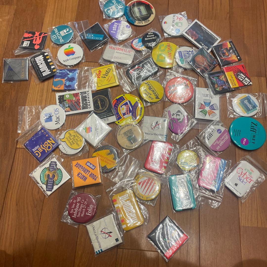 Apple テック企業　缶バッジ　多数　A