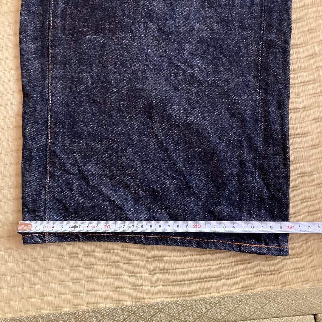 デニムダンガリー ワイドデニム　150 160