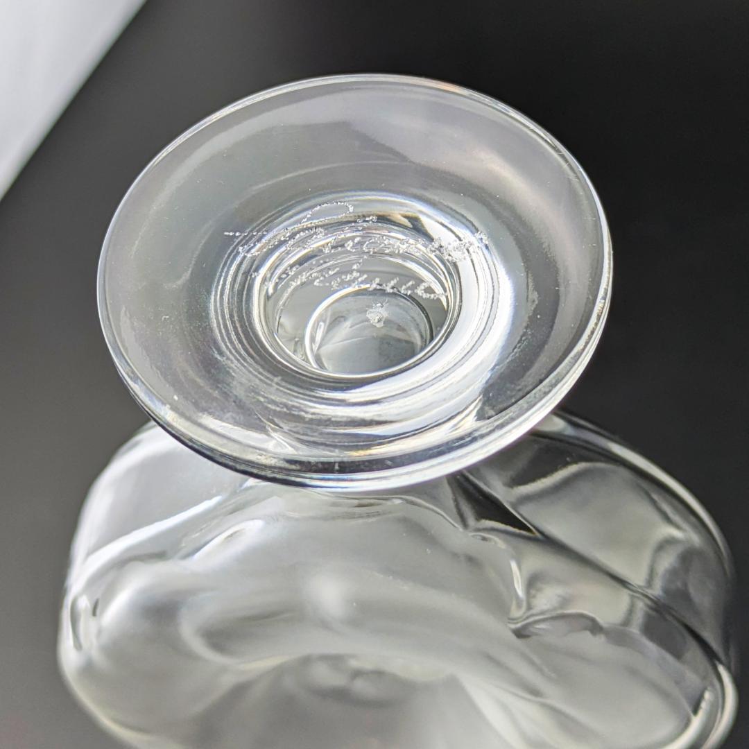 m*i様 ラリック Moulin Rouge 香水瓶 フロストガラス 花モチーフ