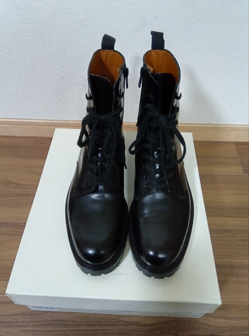 【美品】コモンプロジェクト　ブーツ　41　ブラック　黒　本革　イタリア製　高級