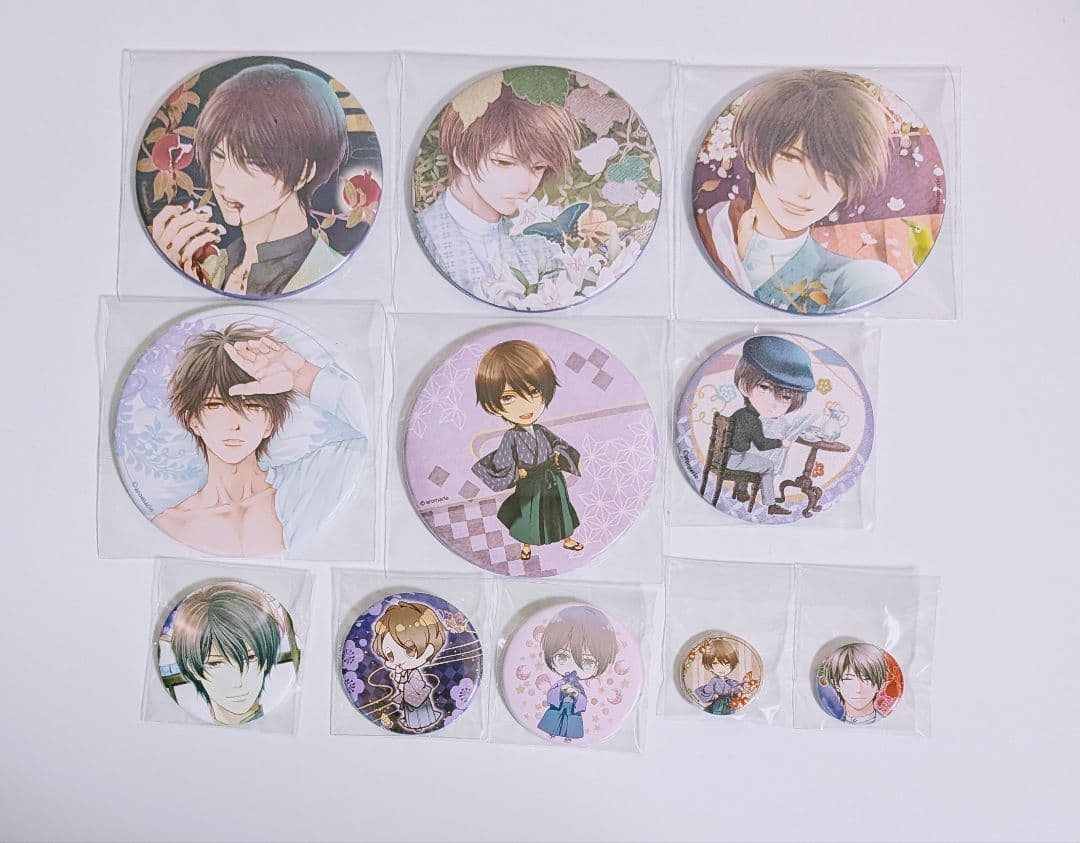 蝶の毒華の鎖 缶バッジ 真島