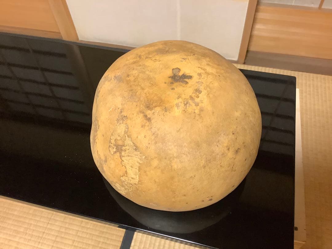 茶道具　瓢炭斗　ふくべ