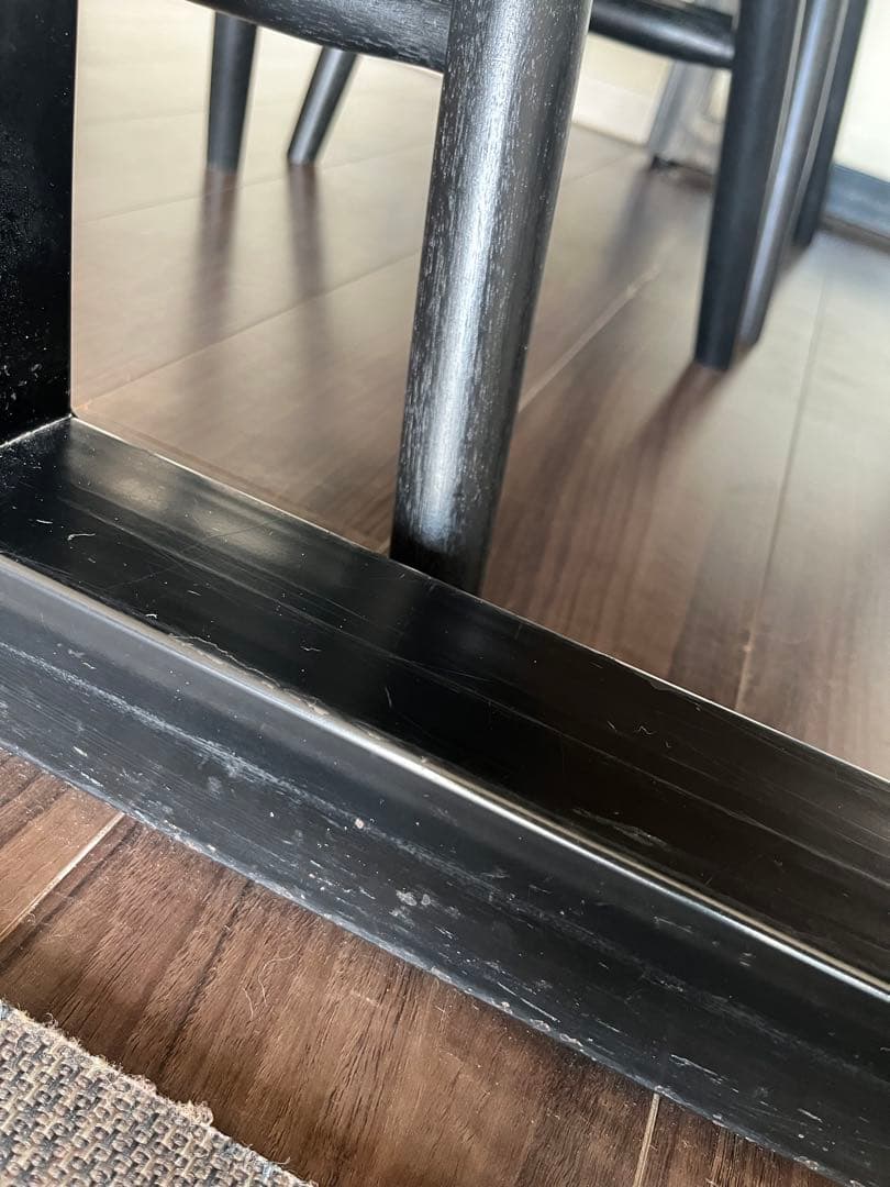 マスターウォール　モザイク　ダイニングテーブル　140センチ