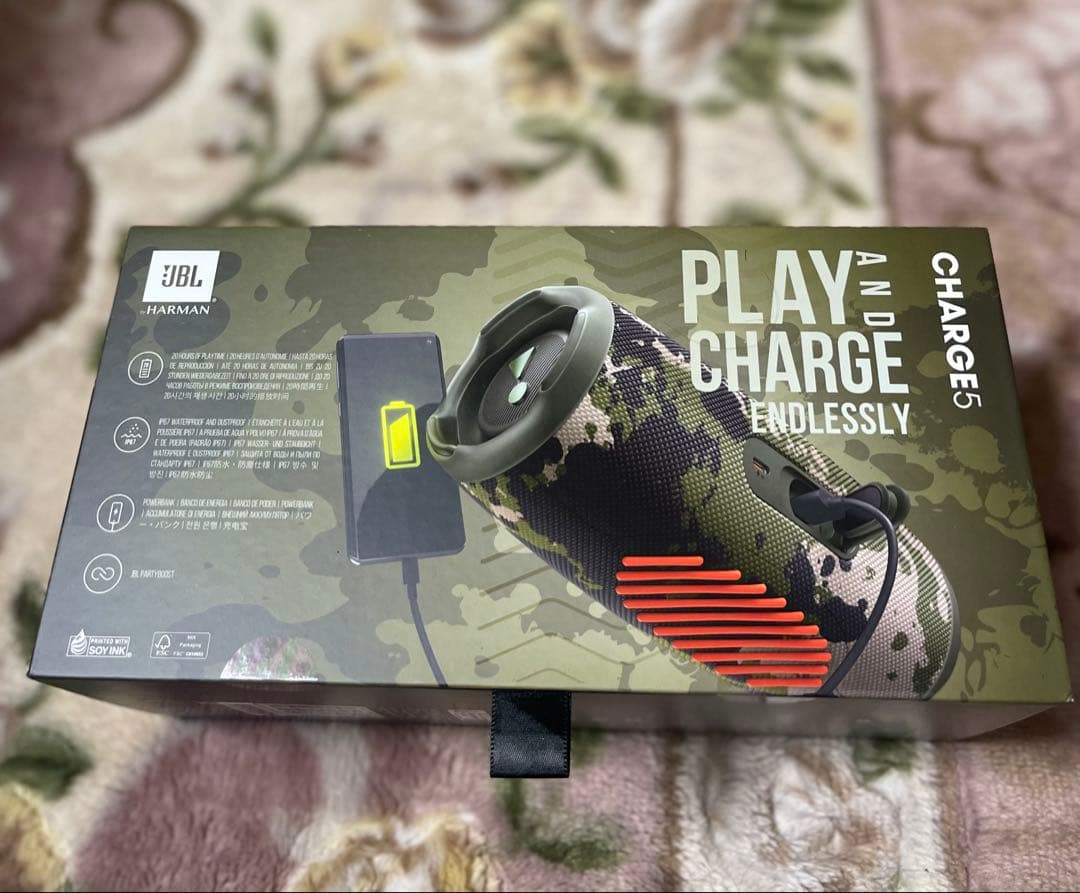 [新品未開封] JBL Charge 5 スクワッドBluetoothスピーカー
