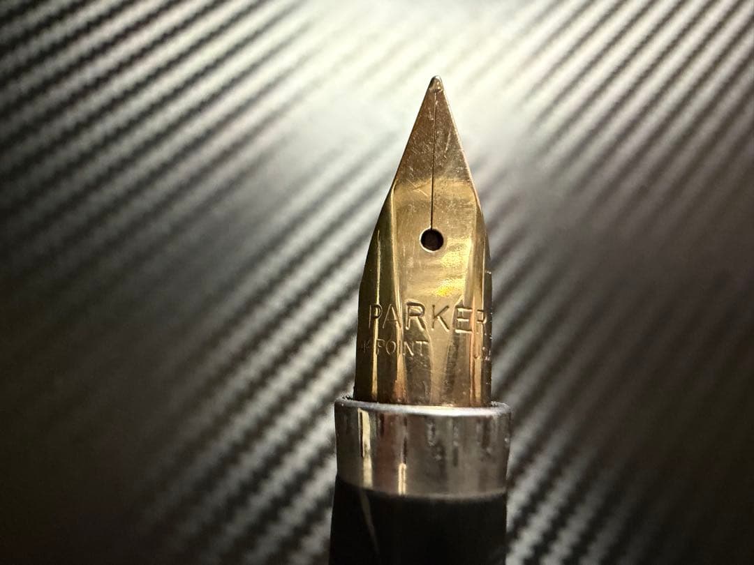 美品 パーカー 75 シズレ XF 極細字 万年筆 スターリングシルバー