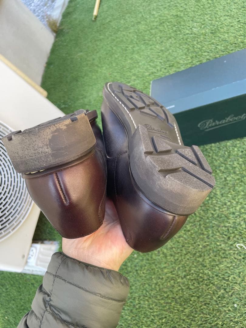 新品未使用　Paraboot シャンボード　カフェ　8