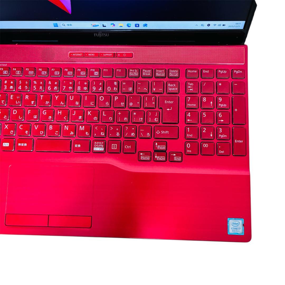 富士通✨Corei7✨M.2 SSD1000GB✨16GB✨Office2024