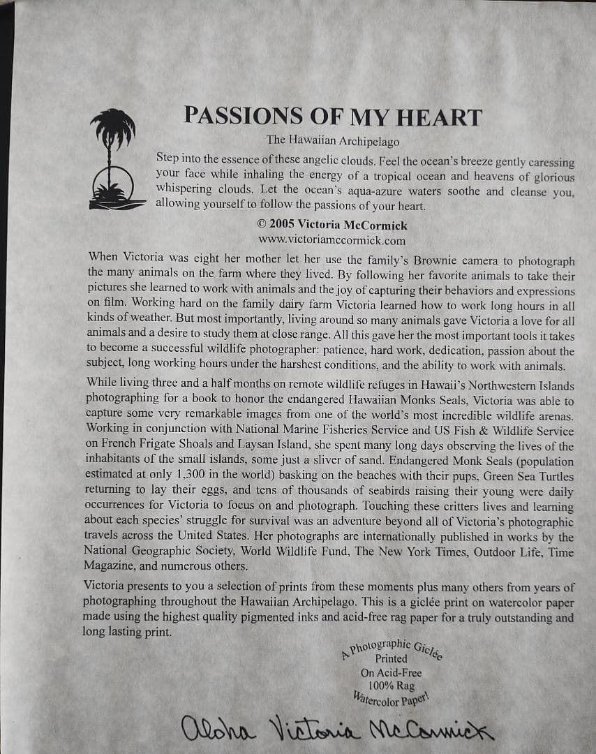 Victoria McCormick ハワイの風景画　Hawaii art