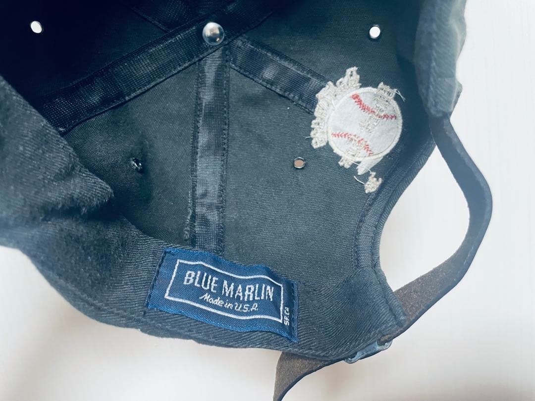 希少 BLUE MARLIN USA製 キャップ 4点セット 野球帽ネグロリーグ