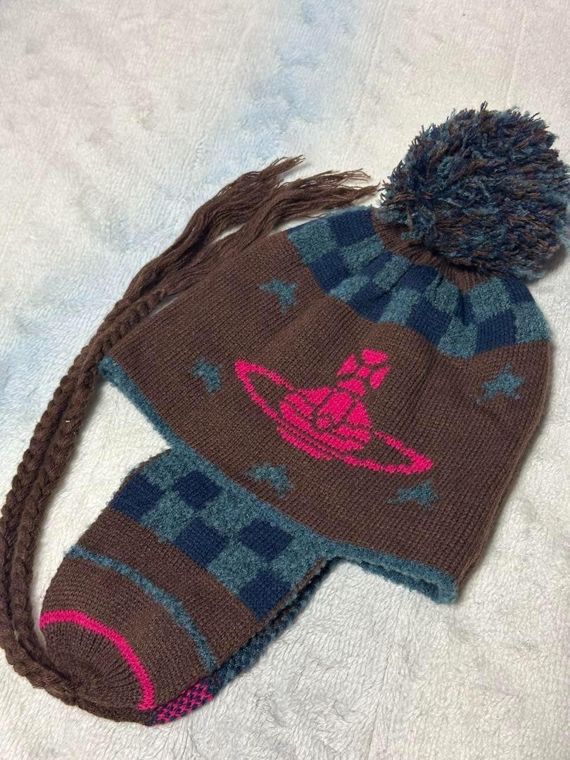 帽子 Vivienne Westwood 90s Orb Logo Knit Cap