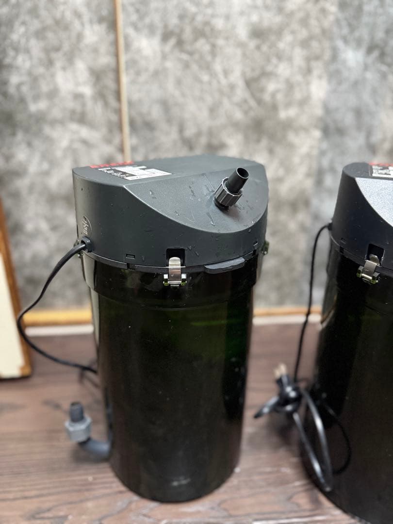 外部フィルター 2個セット 黒