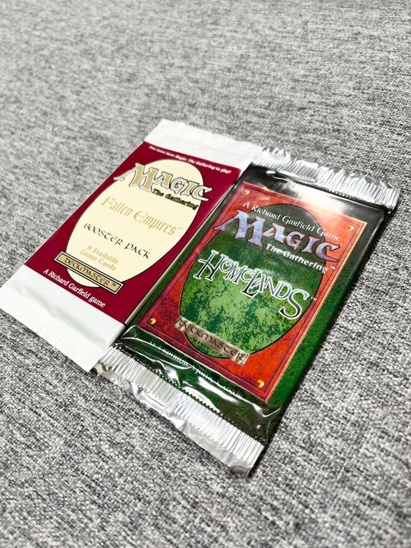 MTG未開封フォールンエンパイア・ホームランド》パック廃盤絶版2P