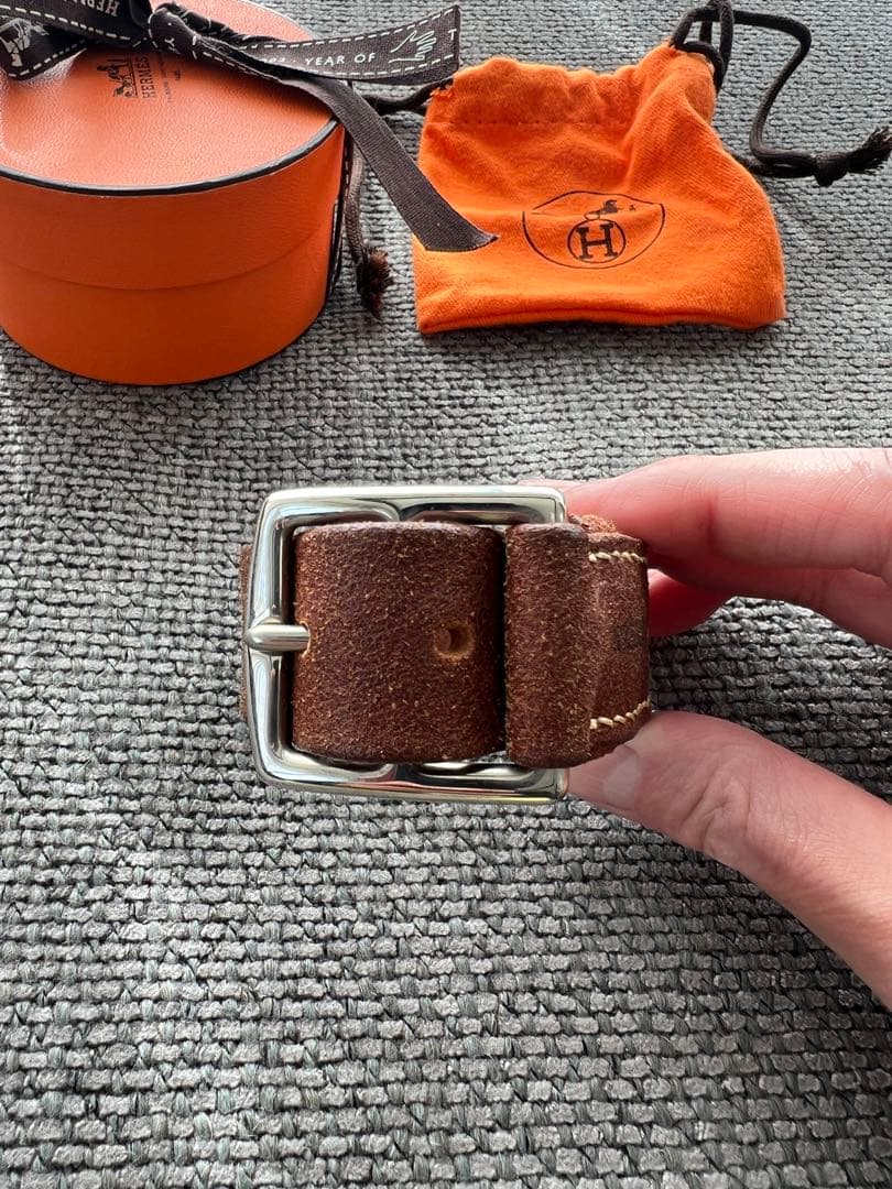 HERMES エトルヴィエール レザーブレスレット マルジェラ期 藤原ヒロシ