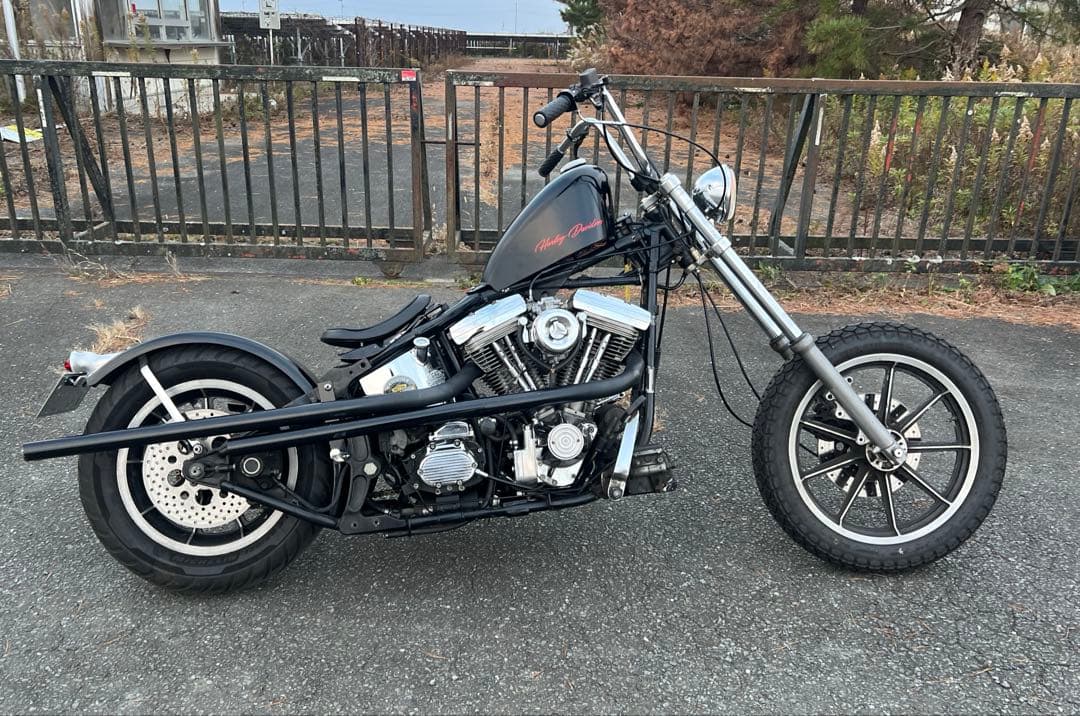 【美品・タンク内コーティング済】ナロースポーツスタータンクウレタン汎用ハーレー