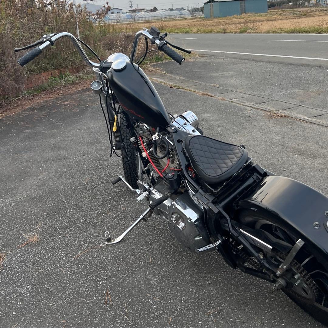 【美品・タンク内コーティング済】ナロースポーツスタータンクウレタン汎用ハーレー