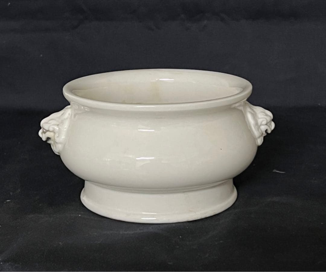 【希少品•倉庫整理品】中国宋時代徳化窯香炉　共箱　XG55-55