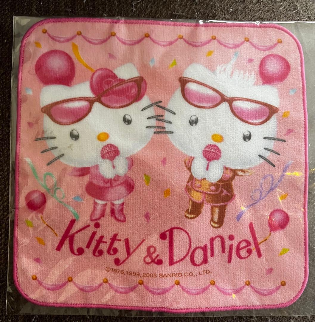 激レア大阪オオサカドームイベント限定キティ＆ダニエル ライブver プチタオル