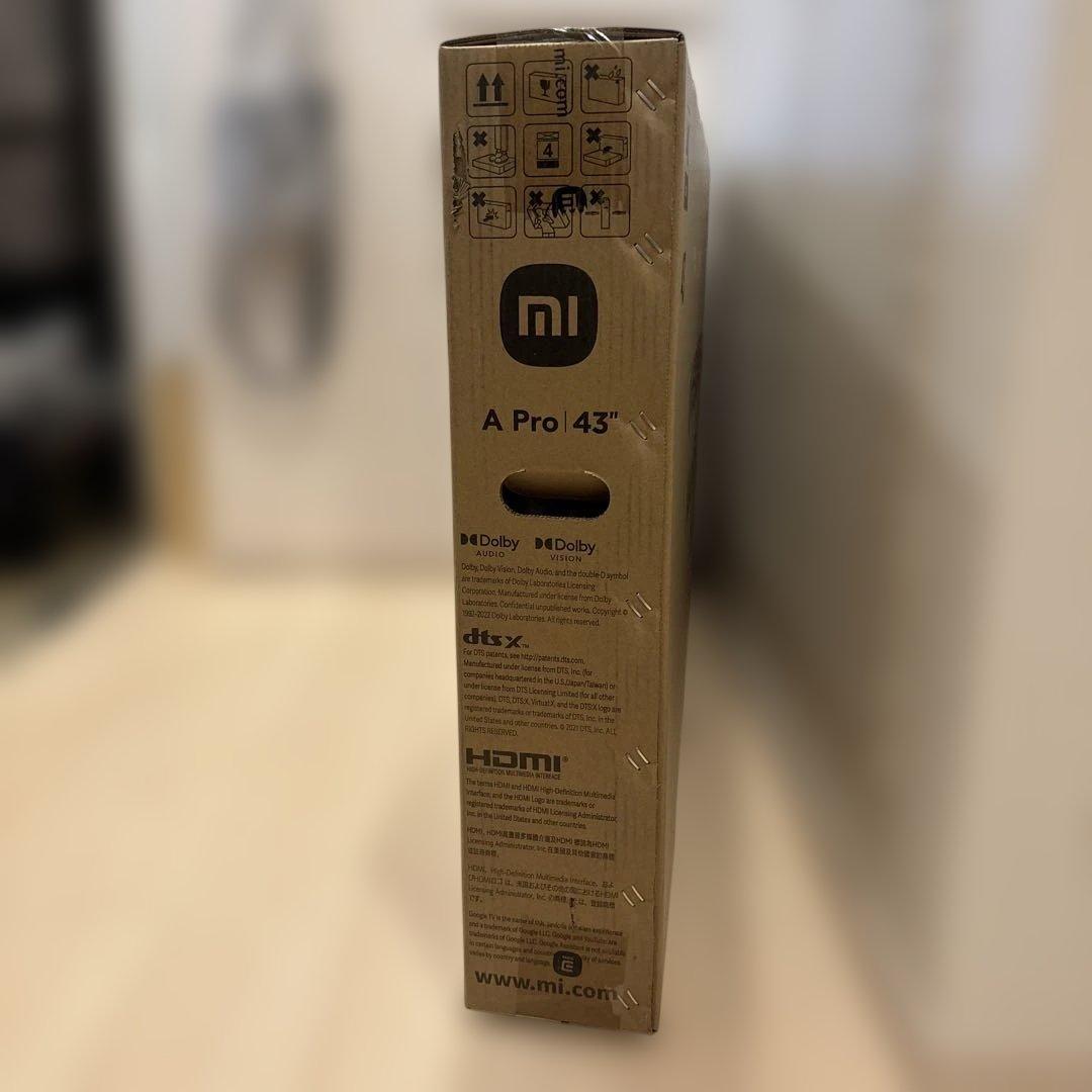 TV xiaomi 43インチ　チューナーレス