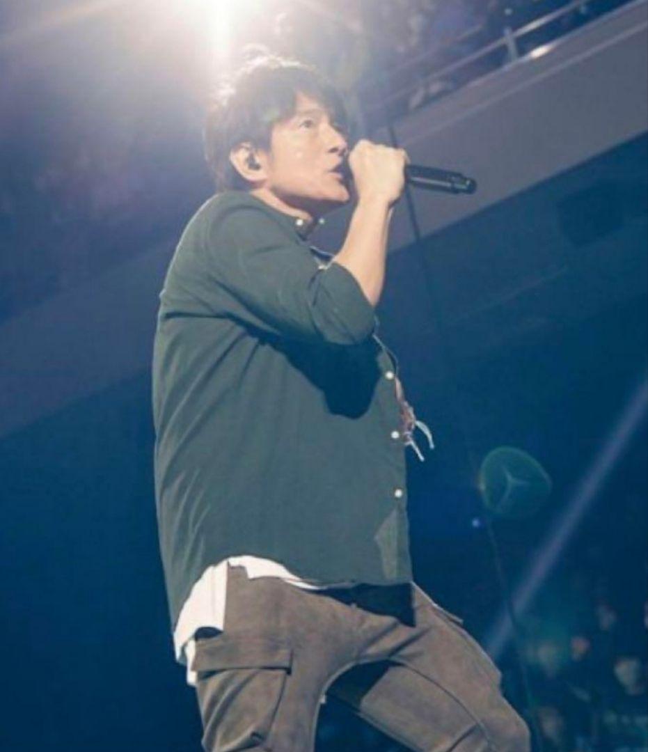 Mr.Children　桜井着　ノーカラーシャツ　美品　Мサイズ　クリーニング済