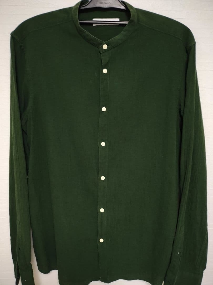 Mr.Children　桜井着　ノーカラーシャツ　美品　Мサイズ　クリーニング済