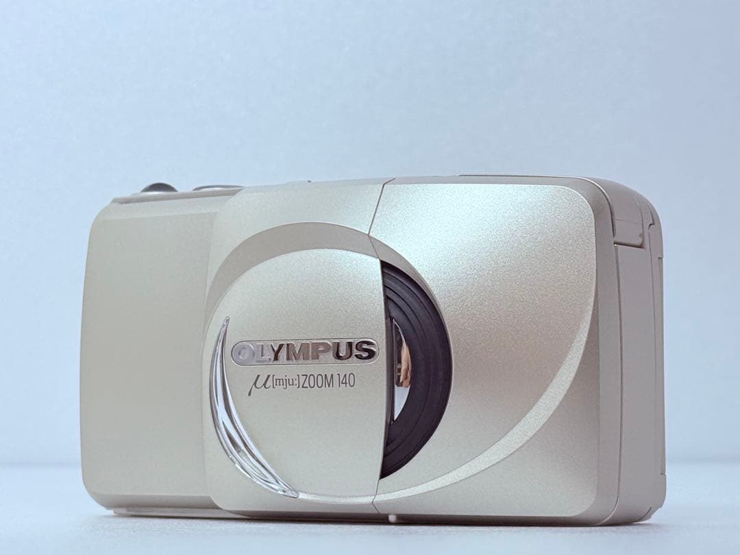 OLYMPUS μ ZOOM 140 フィルムカメラ ケース リモコン付