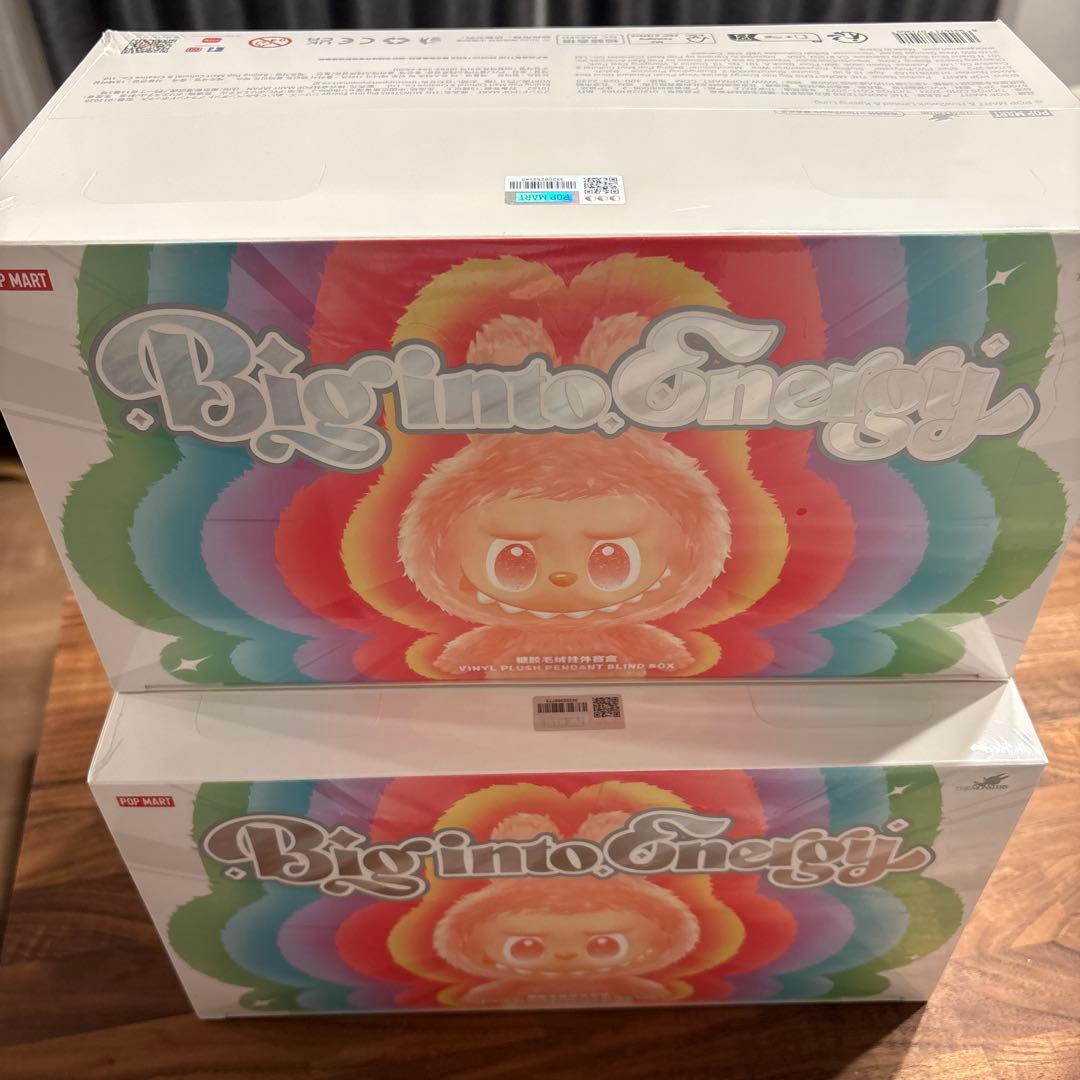 未開封　POP MART Big into Energy 2ケース
