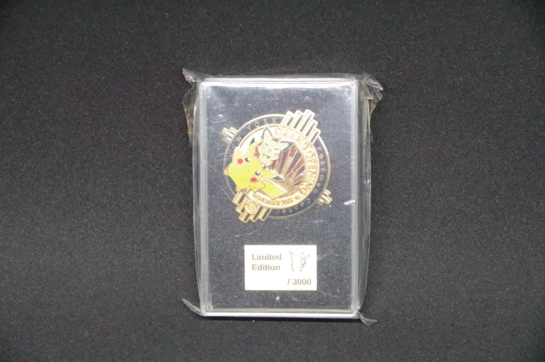 【奇跡の未開封】911WTC NYポケモンセンターオープン記念ピンバッジ