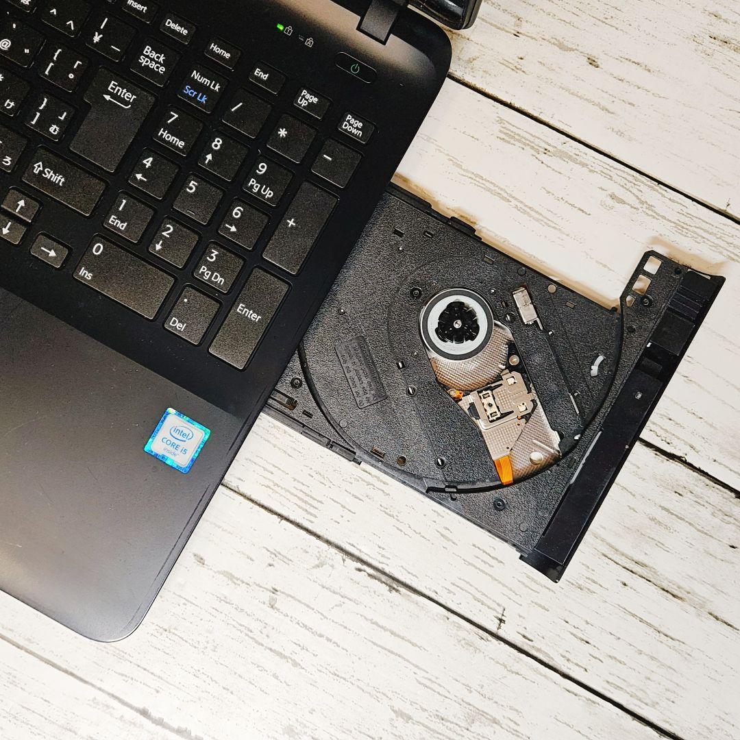 普段使いに♪VAIO大画面ノートパソコン i5 SSD カメラ テンキー DVD