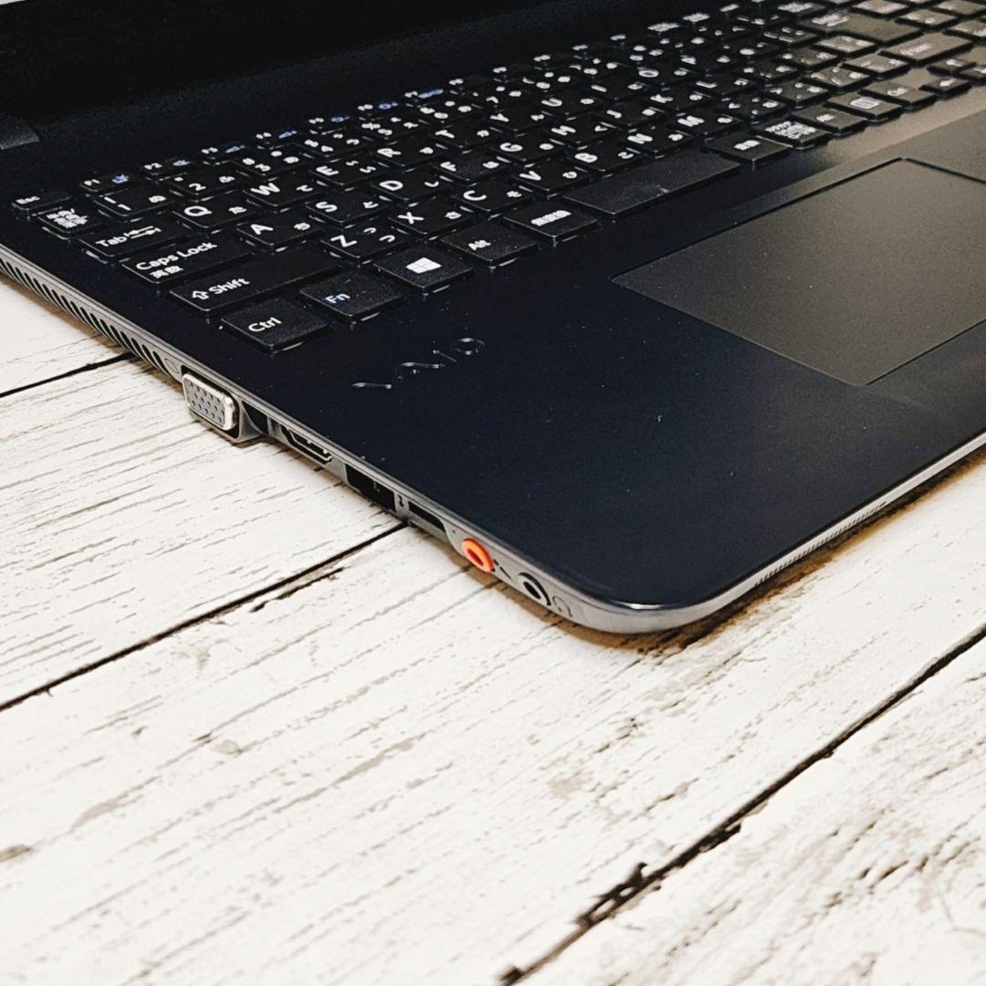 普段使いに♪VAIO大画面ノートパソコン i5 SSD カメラ テンキー DVD