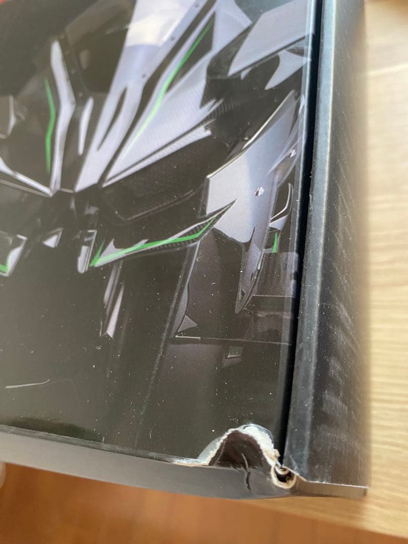 1/6 新品 Kawasaki Ninja H2R 合金モデル 音光ミスト付