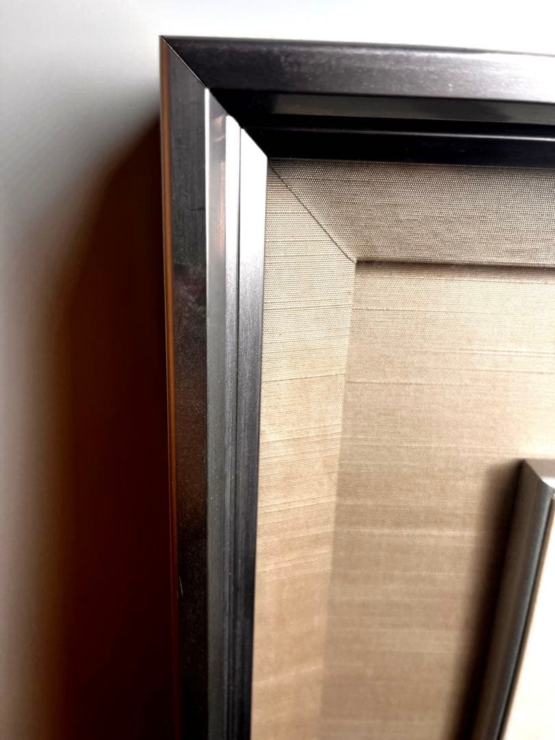 水墨画　詩画　額入り　日本画 掛け軸 日本画　絵画　書画　茶道具　美術品