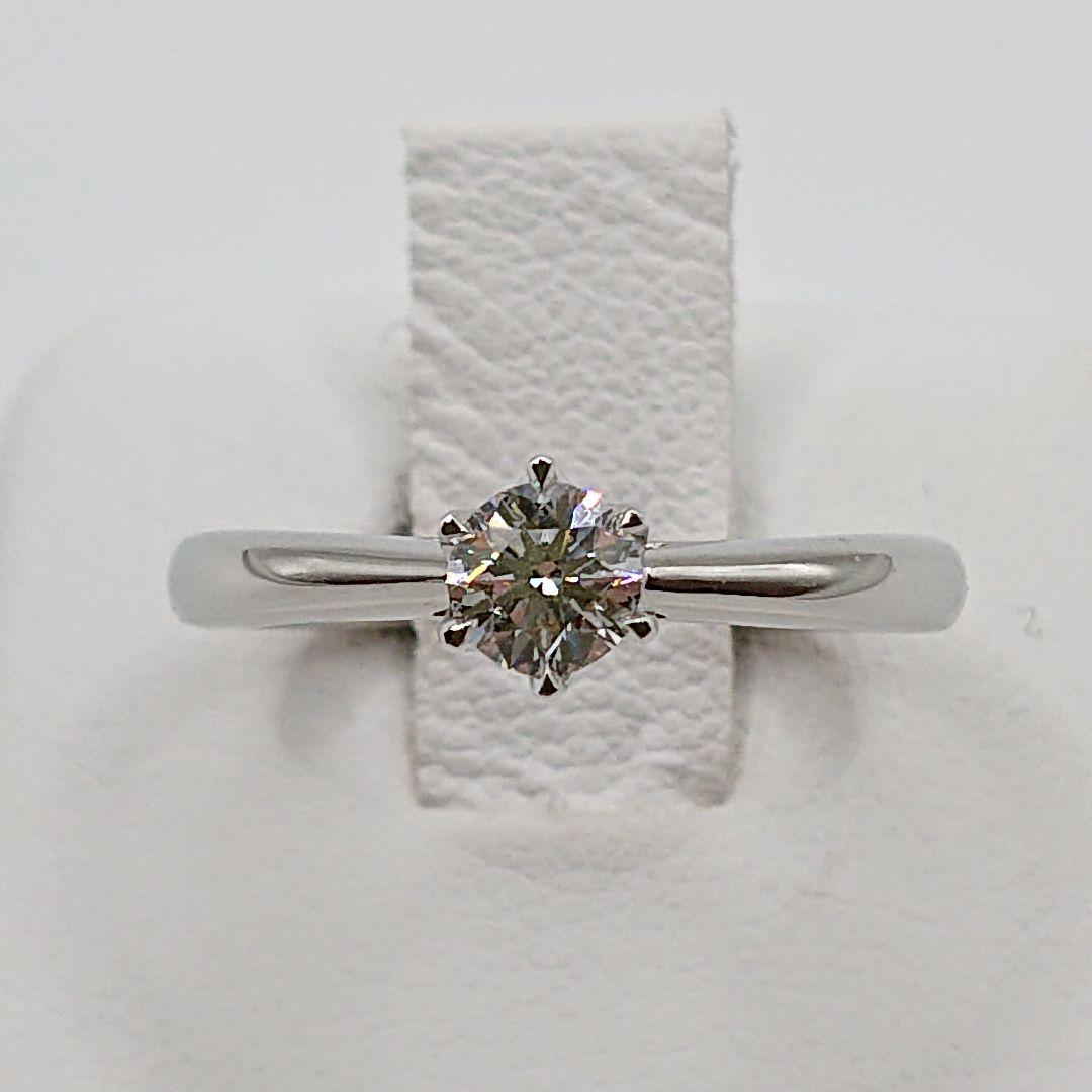 Linh Phong様 天然ダイヤモンドリング プラチナ950 エンゲージリング