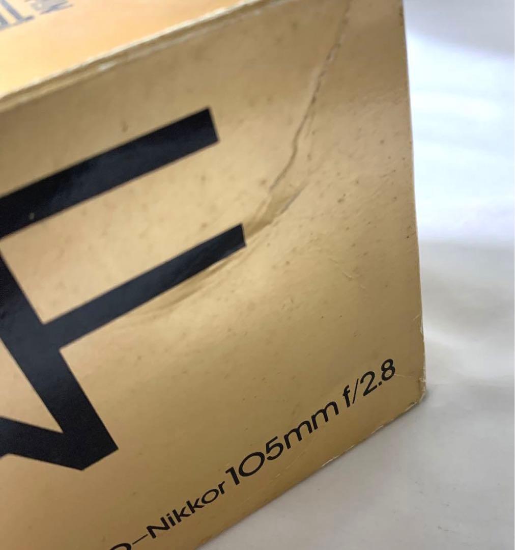 Nikon AF Micro-Nikkor 105mm f2.8 元箱