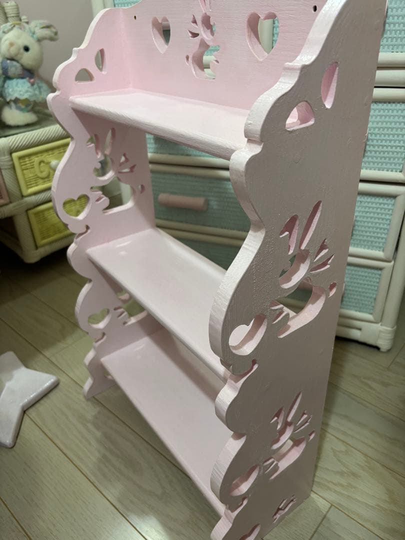 クリスマスセール！未使用　うさぎ抜き　ラック　シェルフ