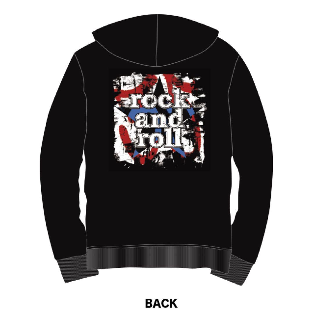 B'z STARS プルオーバーパーカー ブラック(L)