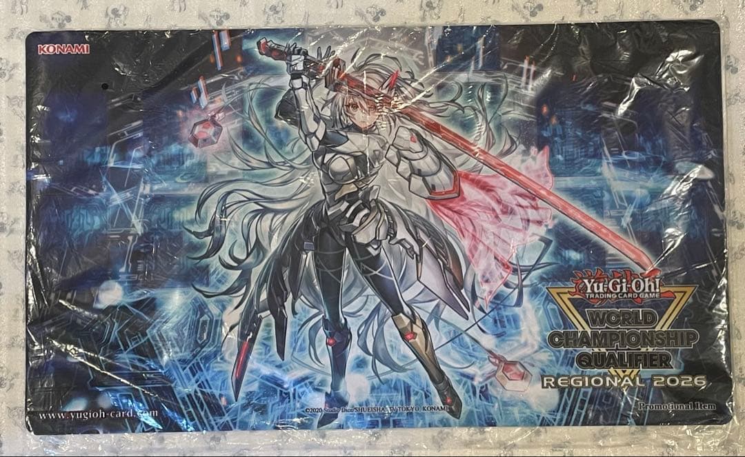 希少 新品未開封 閃刀姫 ゼロ プレイマット WCQ 2026 遊戯王