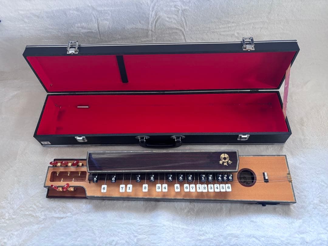 美品　スズキ　最高級　大正琴　瑞穂　希少　激レア　限定品　35周年記念モデル