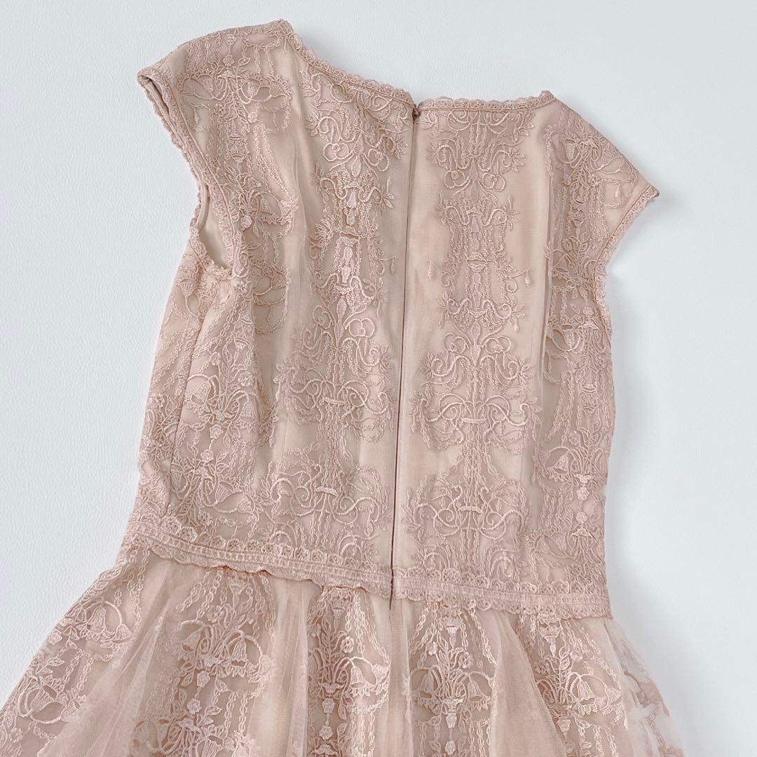 美品✨ TADASHI SHOJI レース チュール ドレス ワンピース