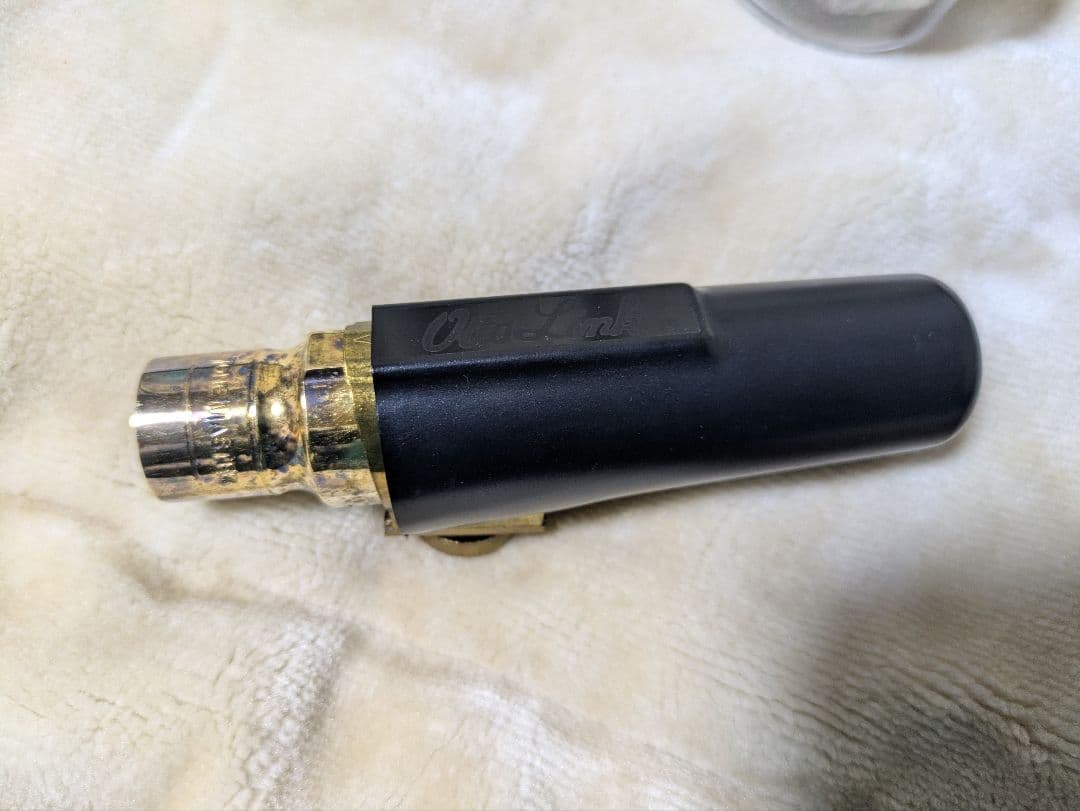 テナーサックスマウスピース　オットーリンクメタル6☆　WSリガチャーつき