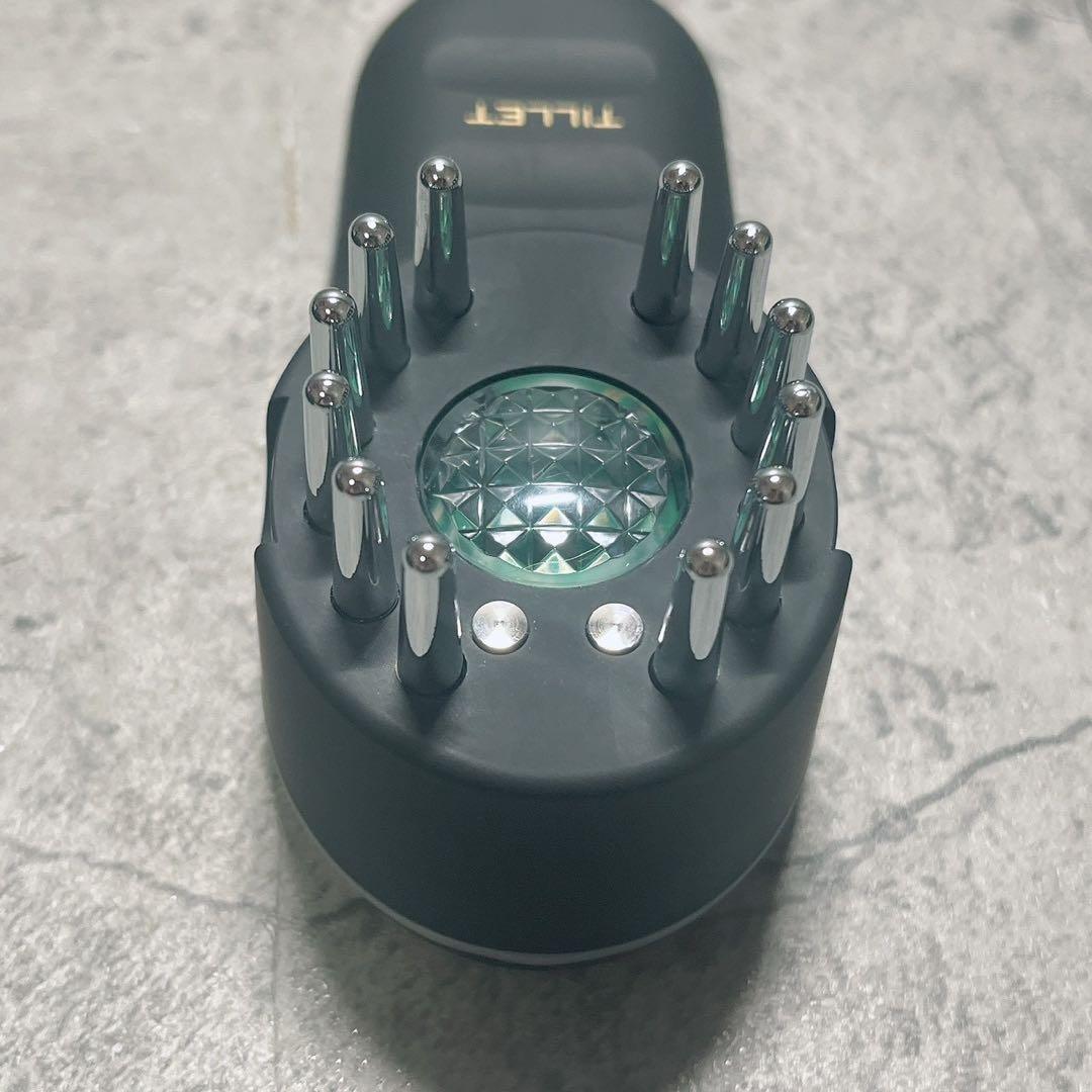 美品 WQC TILLET W-GEAR ティレット 美顔器 EMS イオン導入