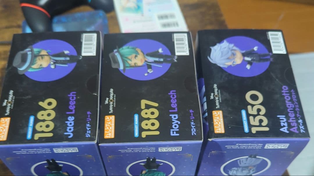 ツイステ アズール ジェイド フロイド ねんどろいど 3点