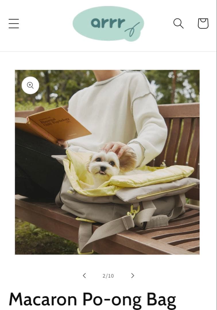 arrr ハグキャリーバッグ