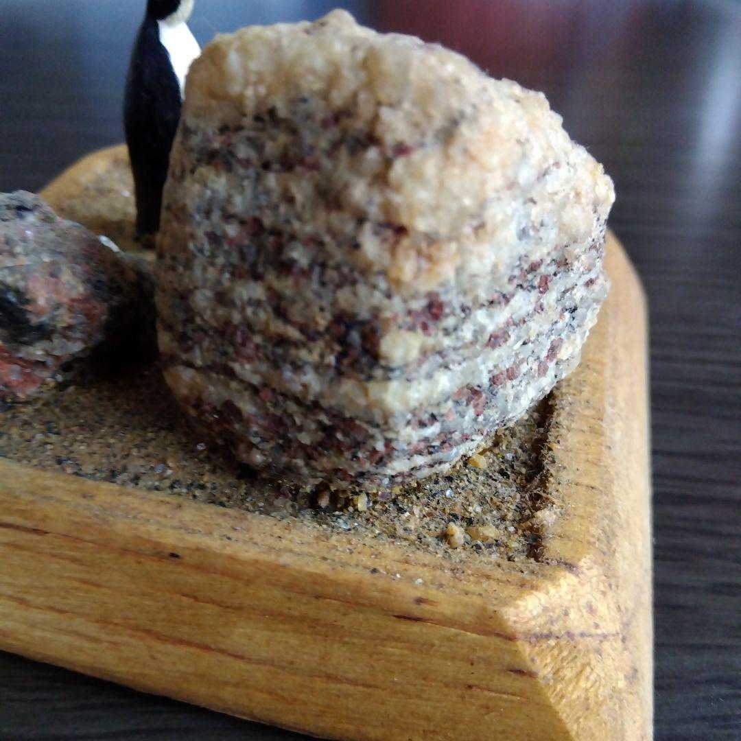 南極の石　貴重本物　50年程昔　南極観測隊　昭和レトロ　ビンテージ　アンティーク