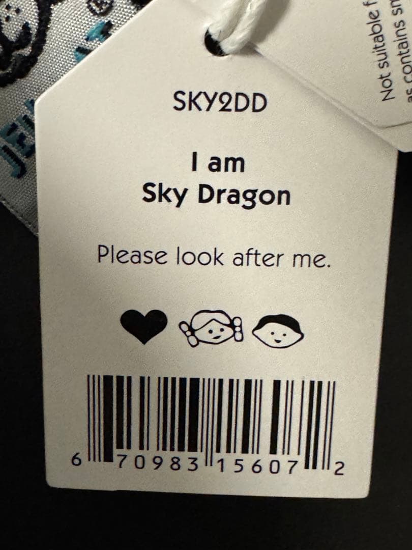 スカイドラゴン　Sky Dragon ドラゴン　水色