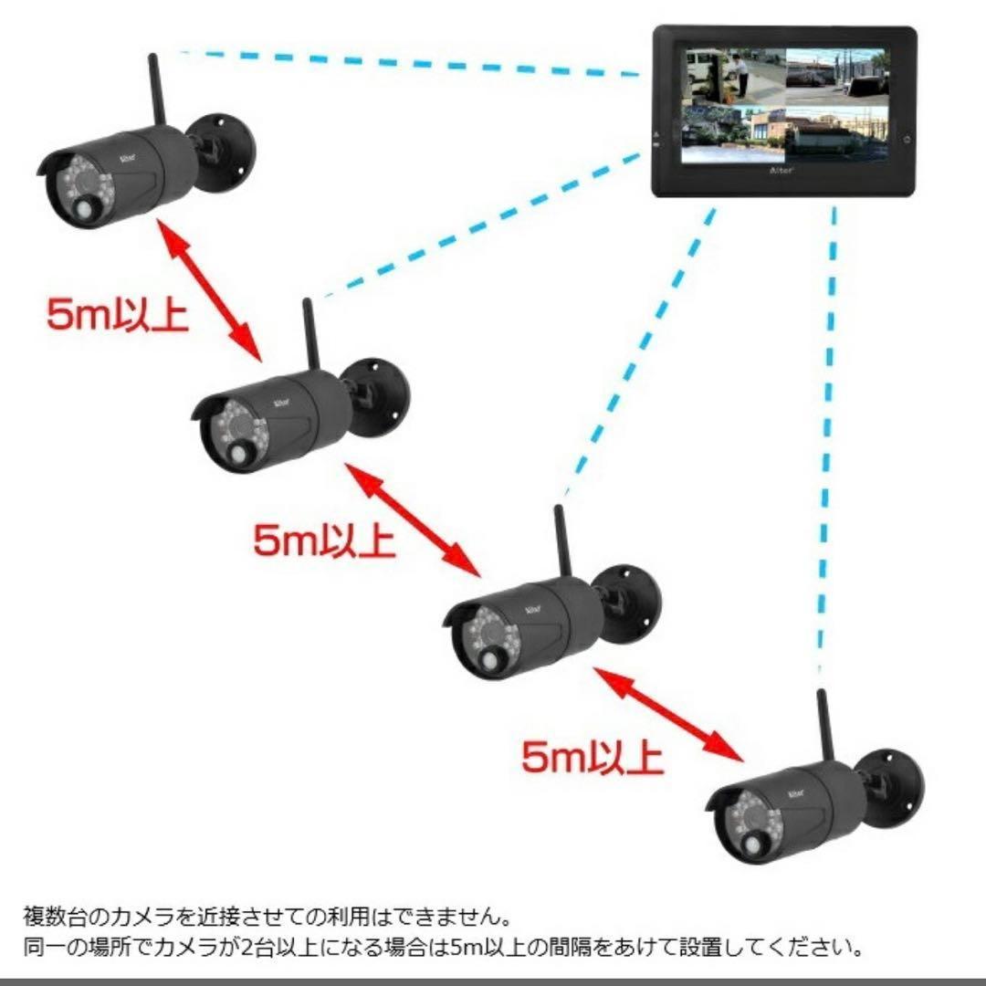 新品 防犯カメラ Alter AT-8801 ワイヤレスカメラ